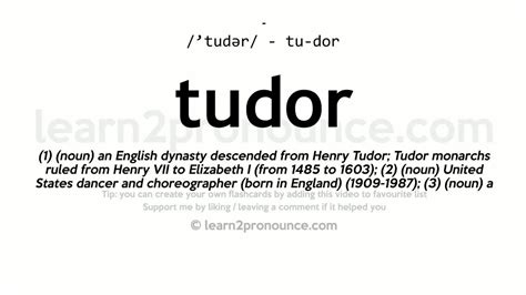 tudor prenom|tudor meaning.